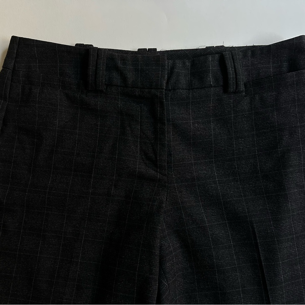 Black Plaid Dress Pants